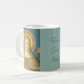 St. Clare of Assisi (SAU 027) Coffee Mok 1.2b (Voorkant links)