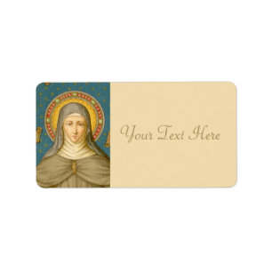 St. Clare of Assisi (SAU 027) Etiket