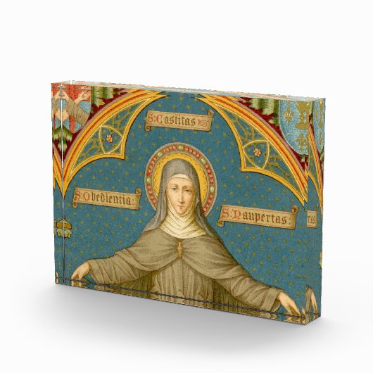 St. Clare of Assisi & Scrolls of Vows (SAU 027) Fotoblokken (Rechts)
