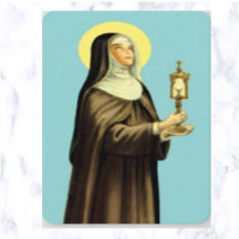 St Clare Prayer Kaart