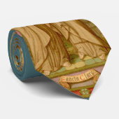 St. Clare van Assisi & Nonnen (SAU 027) Stropdas (Opgerold)