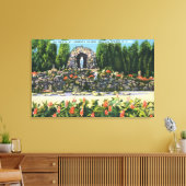 St. Clement's College Grotto Canvas Afdruk (Insitu (Woonkamer))