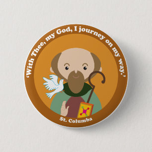 St. Columba Ronde Button 5,7 Cm
