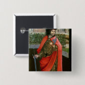 St. Crispin, 16e eeuw Vierkante Button 5,1 Cm (Voorkant /achterkant)