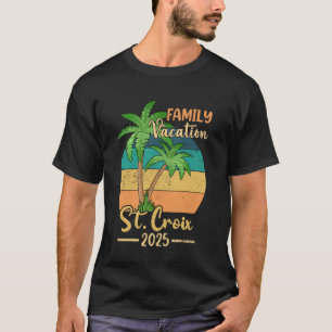 St. Croix Beach Virgin Island Familie Vakantie 202 T-shirt