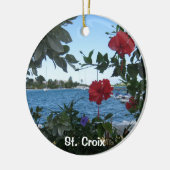 St. Croix Keramisch Ornament (Links)
