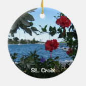 St. Croix Keramisch Ornament (Achterkant)
