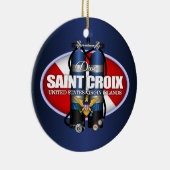 St. Croix (ST) Keramisch Ornament (Rechts)