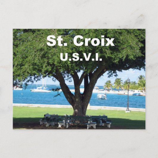St. Croix U.S.V.I. Briefkaart (Voorkant)