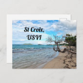 St. Croix USVI Briefkaart (Voorkant / Achterkant)