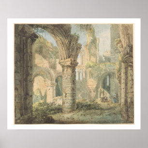 St. Cuthbert's Heilige Island, 1797 (m/c boven pot Poster