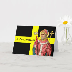 St. David of Wales (P 001) en Zijne vlag Kaart