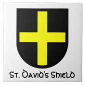 St. David's Shield Tegeltje (Voorkant)