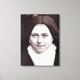 ST DEZE VAN LISIEUX CANVAS AFDRUK