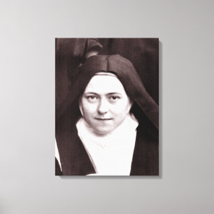 ST DEZE VAN LISIEUX CANVAS AFDRUK