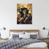 St. Dominic, 1170-1221 Canvas Afdruk (Insitu (Slaapkamer))