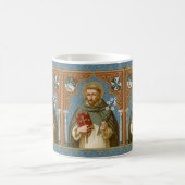 St. Dominic de Guzman (BK 011) Café Mug 3a (Centre)