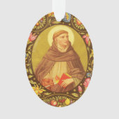 St. Dominic de Guzman (PM02) Acryl Ornament (voorkant)