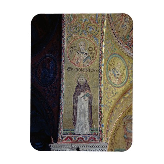 St. Dominic en St. Nicholas, mozaïek in het atrium Magneet (Verticaal)