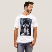 St Dominic in Prayer T-shirt (Voorkant volledig)