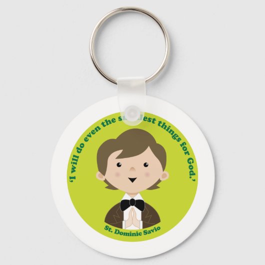 St. Dominic Savio Sleutelhanger (Voorkant)