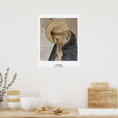 St. Dominic van Fra Angelico Poster (Keuken)