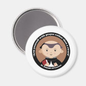 St. Dominic van Guzman Magneet (Voorkant / Achterkant)