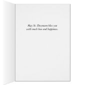 St. Dwynwen's Day, XOXO Heart With Celtic Knot (Intérieur (Droit))