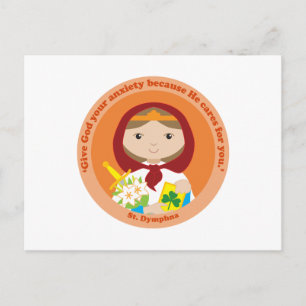 St. Dymphna Briefkaart