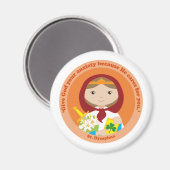 St. Dymphna Magneet (Voorkant / Achterkant)