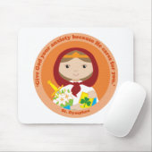 St. Dymphna Muismat (Met muis)