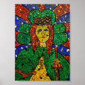 St. Dymphna Poster (Voorkant)