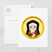 St. Edith Stein Briefkaart (Voorkant / Achterkant)