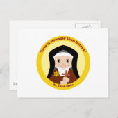St. Edith Stein Briefkaart (Voorkant / Achterkant)