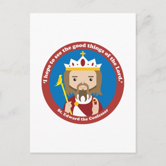 St. Edward the Confessor Briefkaart (Voorkant)