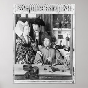 St. Eligius als goudsmid Poster