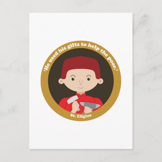 St. Eligius Briefkaart (Voorkant)