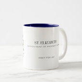 St. Elizabeth Mug (Devant droit)