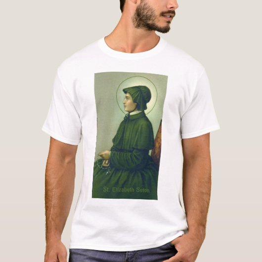 St Elizabeth Seton T-shirt (Voorkant)