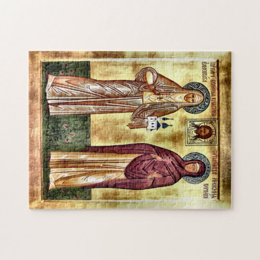 St. Elizabeth the New Martyr Orthodox Icon         Legpuzzel (Horizontaal)