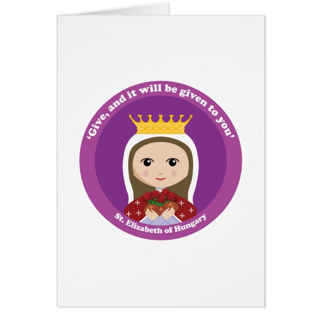 St. Elizabeth van Hongarije (Voorkant)