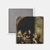 St. Elizabeth van Hongarije Magneet (Voorkant / Achterkant)