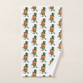 ST. Ensemble de serviettes LEPRECHAUN JOUR DE PATR (Serviette à main)