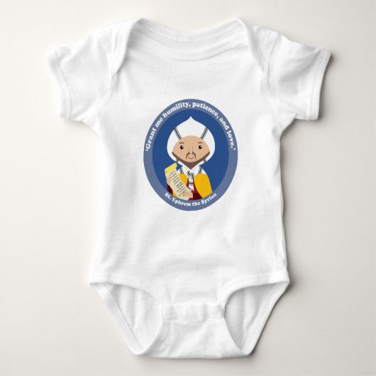 St. Ephrem van Syrië Romper (Voorkant)