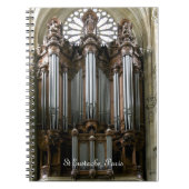 St. Eustache organ notitieboek (Voorkant)
