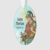 St Florian avec seau (Ciel dégagé ; M 19) Acryliqu (devant)