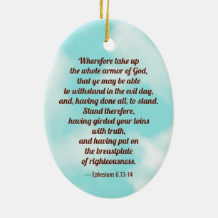 St. Florian met Bucket (Clear Skies; M 019) Keramisch Ornament