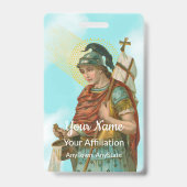 St. Florian met emmer (Beide; M 019) Badge (Achterkant)