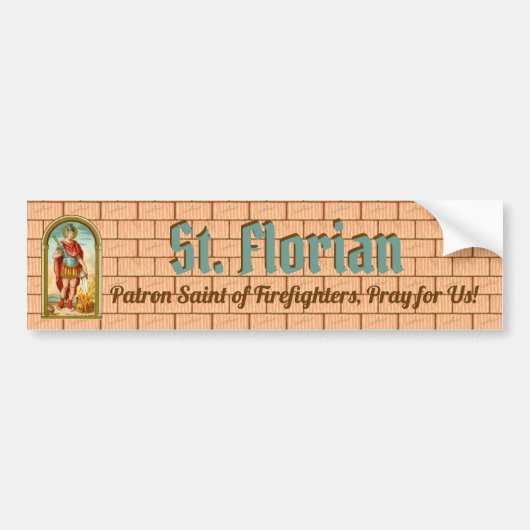 St. Florian of Lorch (BK 32) Bumpersticker 1 (Voorkant)
