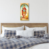 St. Florian van Lorch (BK 32) Canvas Afdruk (Insitu (Slaapkamer))